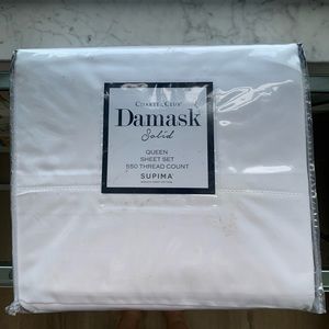 Queen Sheet Set Brand New Charter Club 550 thread